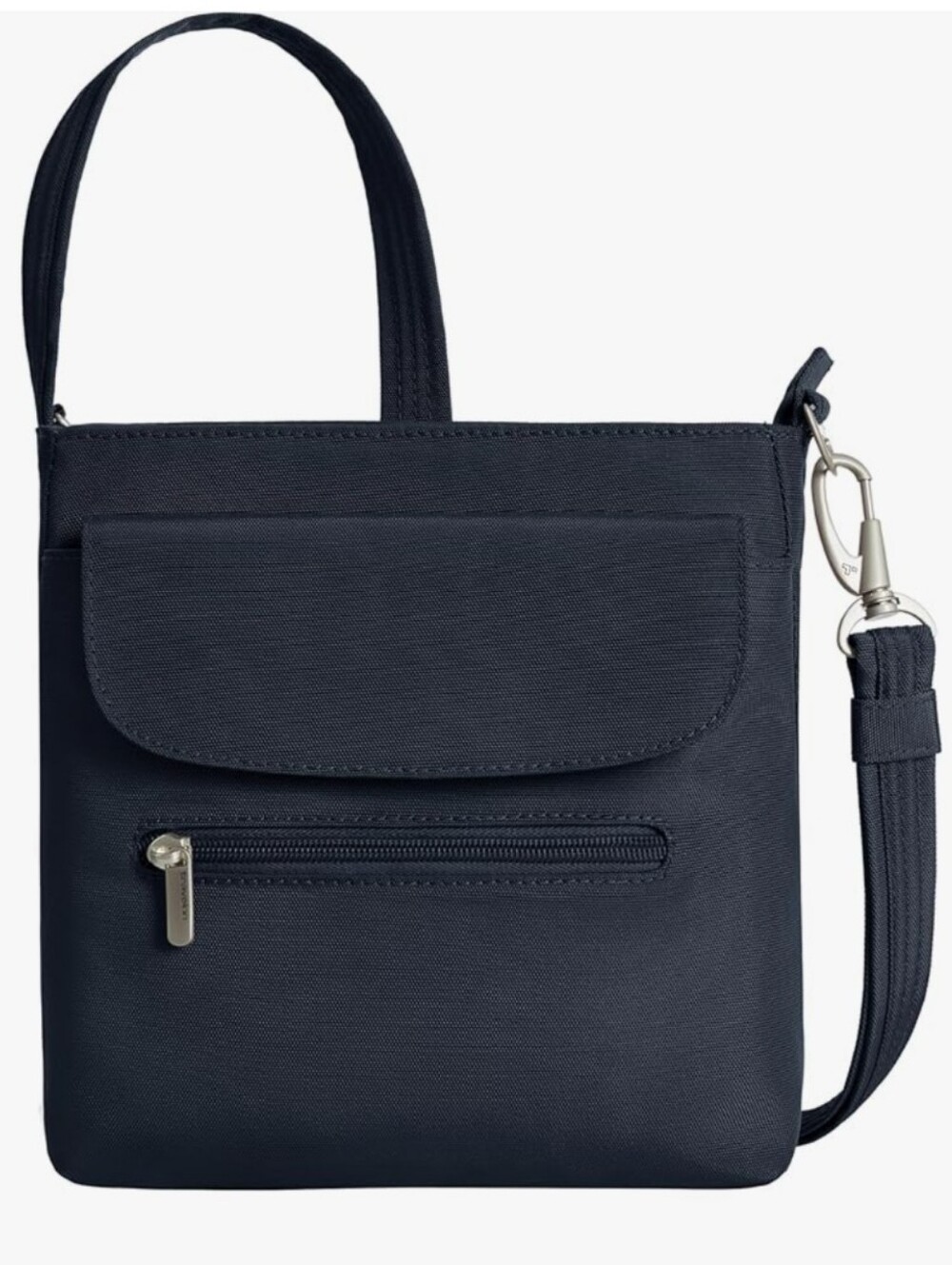 Travelon Crossbody Shoulder Bag Small Compact Size Navy Blue Travel Purse